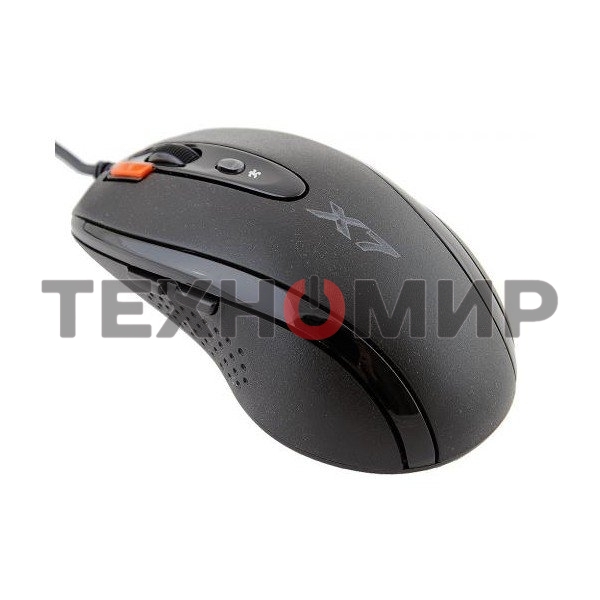 Мышь проводная A4Tech XL-750BK черный, 3600 dpi, USB, кнопки - 7