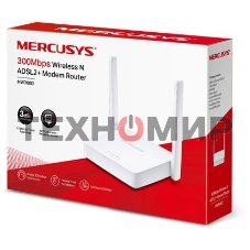 Роутер беспроводной Mercusys MW300D N300 10/100BASE-TX/ADSL