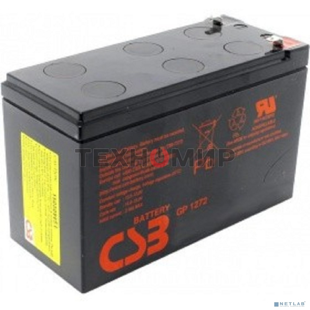 Батарея CSB GP 1272 12V 7.2Ah F2 28W