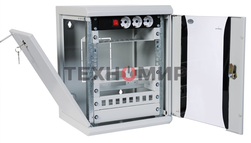 Шкаф телеком. ЦМО настенный 10