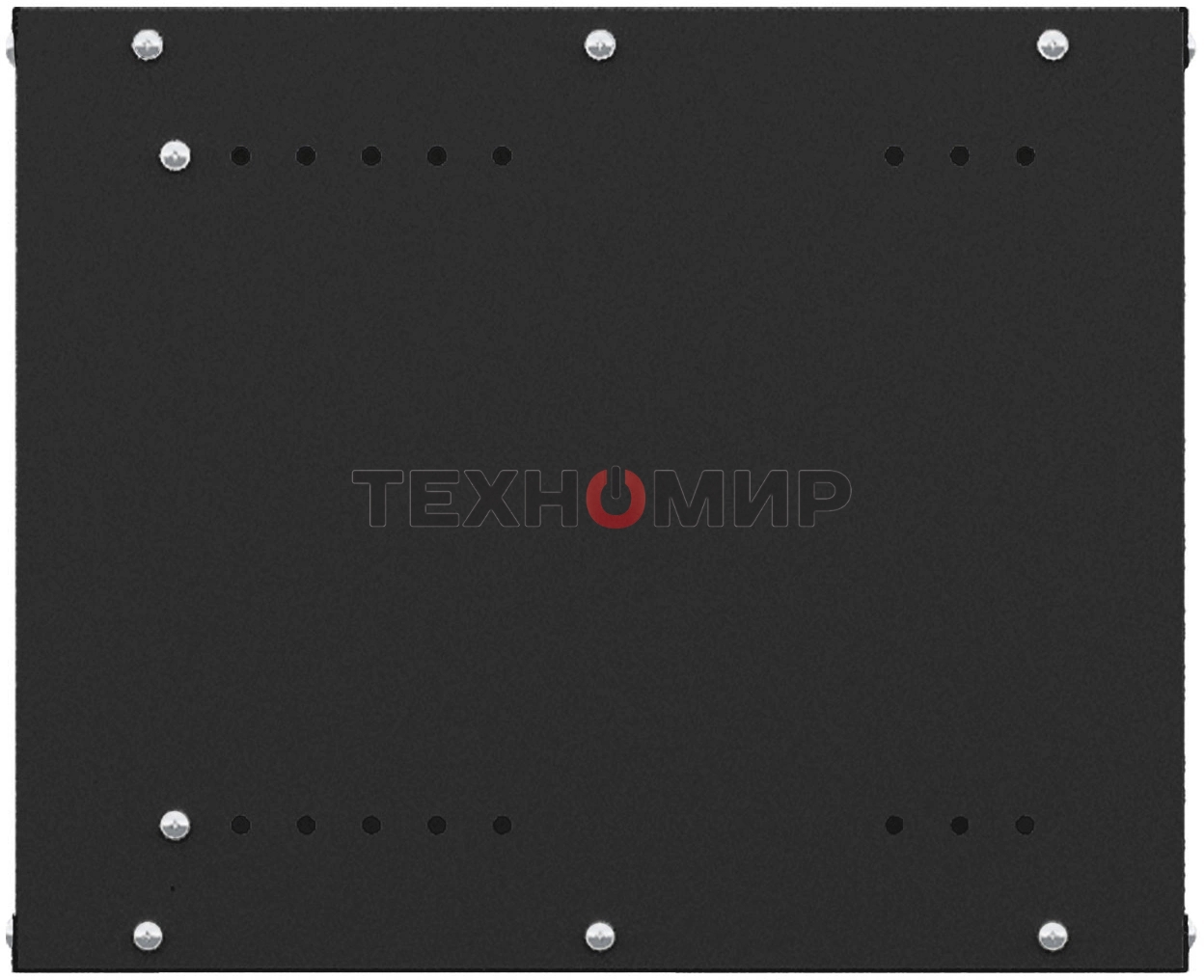 Шкаф коммутационный NTSS Lime (NTSS-WL6U5545GS-BL) настенный 6U 550x450 мм пер. дв. стекл несъемн. бок. пан. 30 кг черный 370 мм 9.6 кг 110 град. 370 мм IP20 сталь