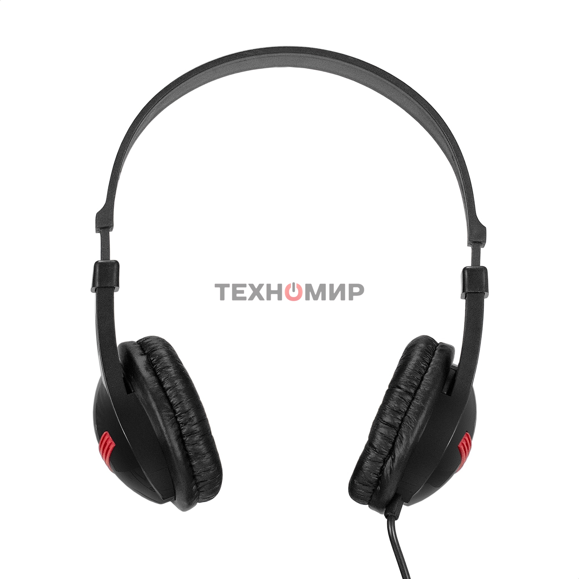 Гарнитура проводная полноразмерная с микрофоном (гарнитура) ExeGate Office HS-120S (2x3.5мм, динамик 40мм, 20-20000Гц, длина кабеля 2м, регулировка громкости)