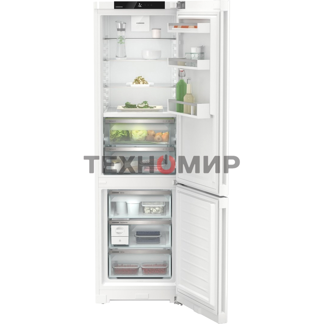 Холодильник Liebherr CBNC 5723-22 001 белый двухкамерный 255/94л морозилка снизу