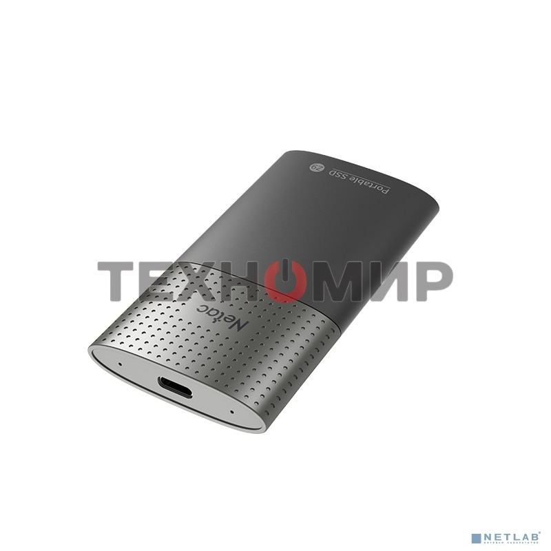 Внешний SSD Netac Z9, 1TB, USB 3.2 Gen 2 Type-C, R/W 550/480, черный