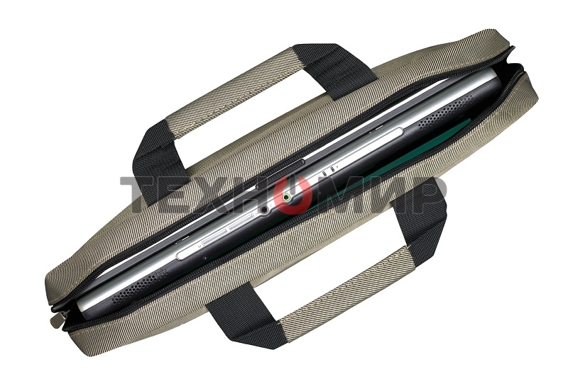 Сумка для ноутбука ExeGate EX212309RUS Start S15 Beige, бежевая, полиэстер, для ноутбуков до 15.6