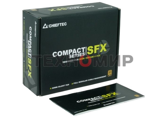 Блок питания Chieftec CSN-650С RTL, 650Вт, 80 PLUS Gold 80мм, модульный, черный