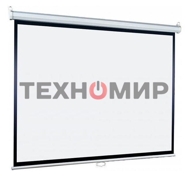 Настенный экран Lumien Eco Picture 128х171 см (рабочая область 122х165 см) Matte White восьмигранный корпус, возможность потолочн./настенного крепления, уровень в комплекте, 4:3 (треугольная упаковка)