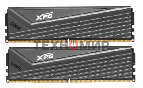 Оперативная память ADATA XPG CASTER, DDR5, 32GB (2x16 GB), 6000 MHz, CL30, DIMM, радиатор, серый