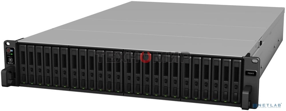 СХД стоечное исполнение 24BAY 2U NO HDD USB3 SYNOLOGY FS3410