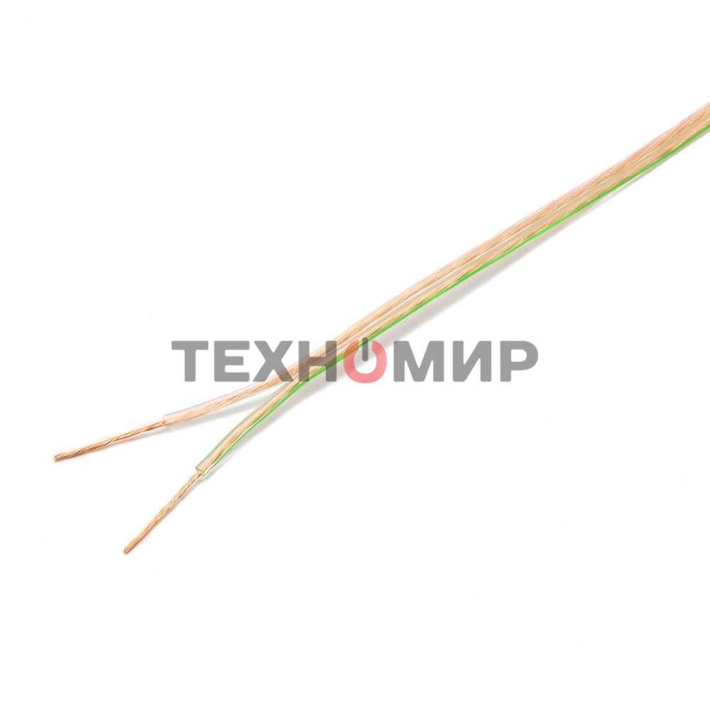 Акустический кабель Cablexpert CC-TC2x0,5-15M, прозрачный, 15 м, бухта