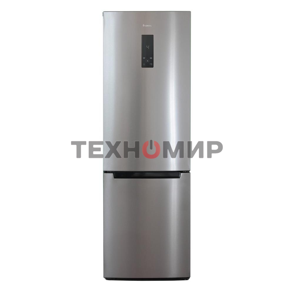 Холодильник Бирюса Б-I960NF нержавеющая сталь двухкамерный 240/100л морозилка снизу, No Frost