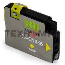 Картридж струйный Cactus CS-CN056 №933 желтый (14 мл) для HP OfficeJet 6600
