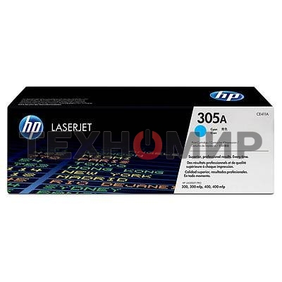 Картридж лазерный HP CE411A голубой CLJ Pro 300 Color M351/Pro 400 Color M451/Pro 300 Color MFP M375/Pro 400 Color MFP M475 (2 600 стр.)