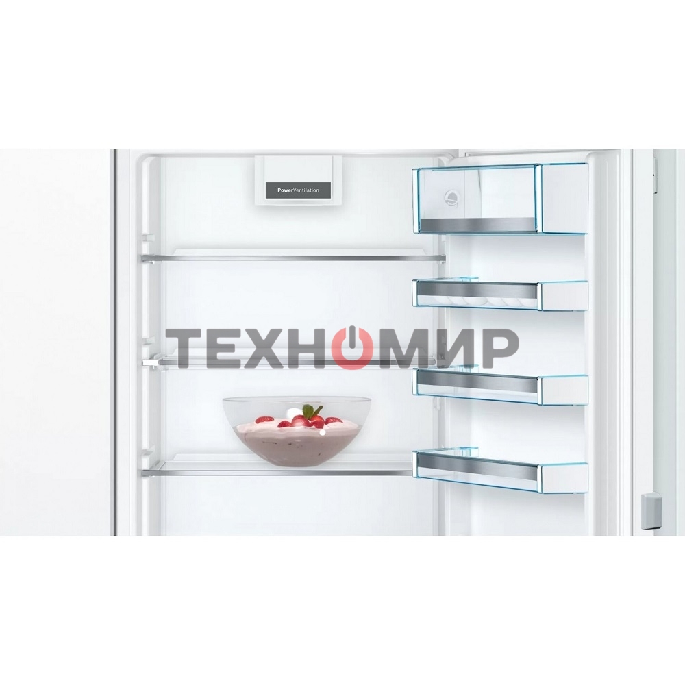 Встраиваемый холодильник Bosch Serie 4 KIN86AF3M8 белый двухкамерный 188/67л морозилка снизу