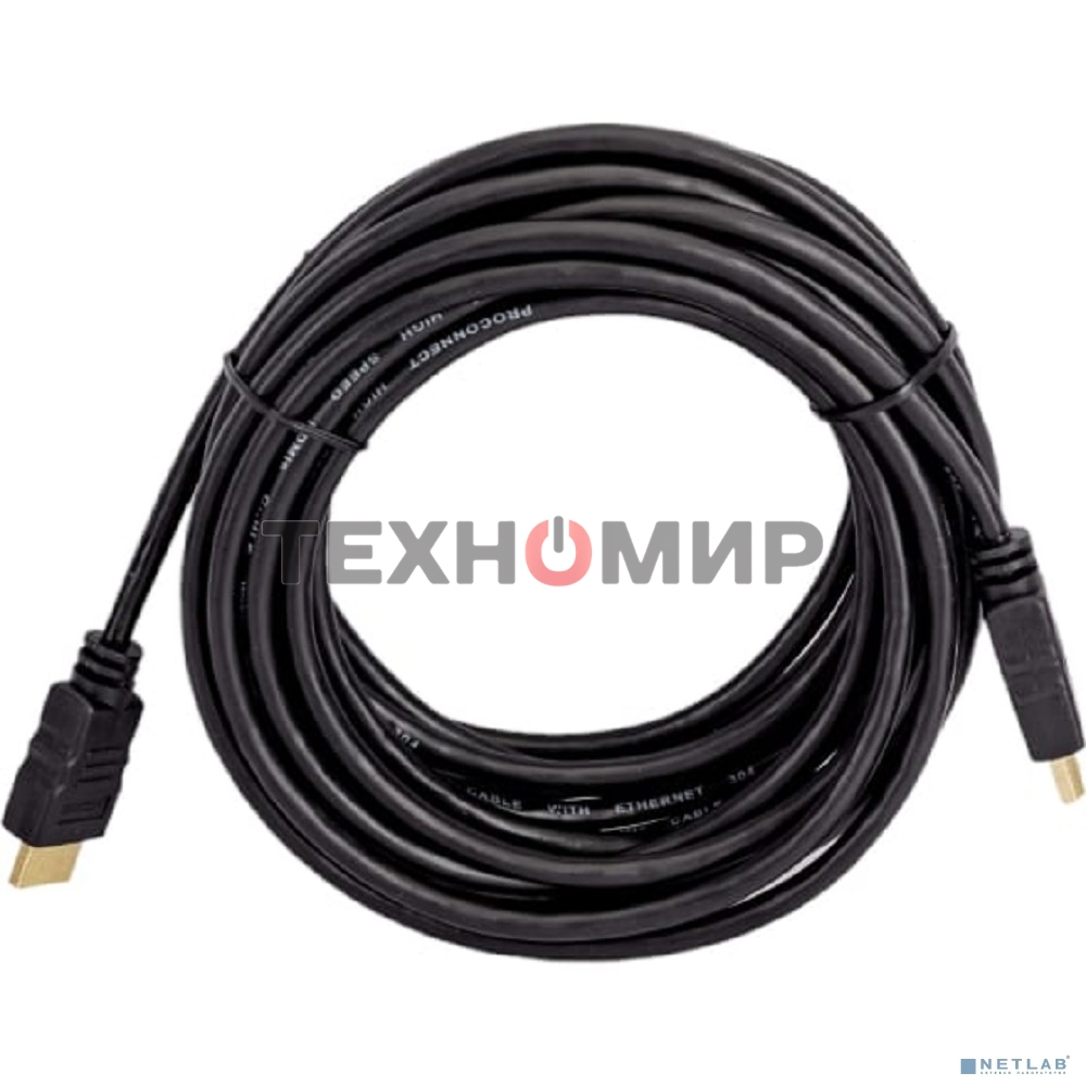 Кабель PROconnect HDMI - HDMI 2.0, 5м, Gold