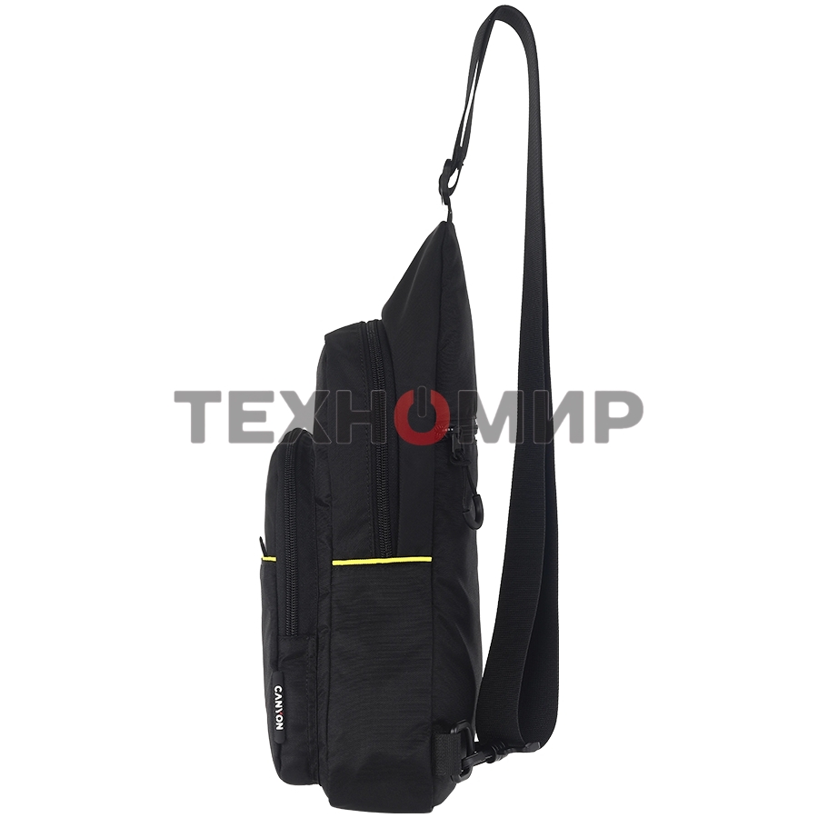 Сумка через плечо CANYON CB-2/3.5 л/3 внешних и 2 внутренних кармана/водооталкивающий материал/черный (GSCNSCBD2B1)