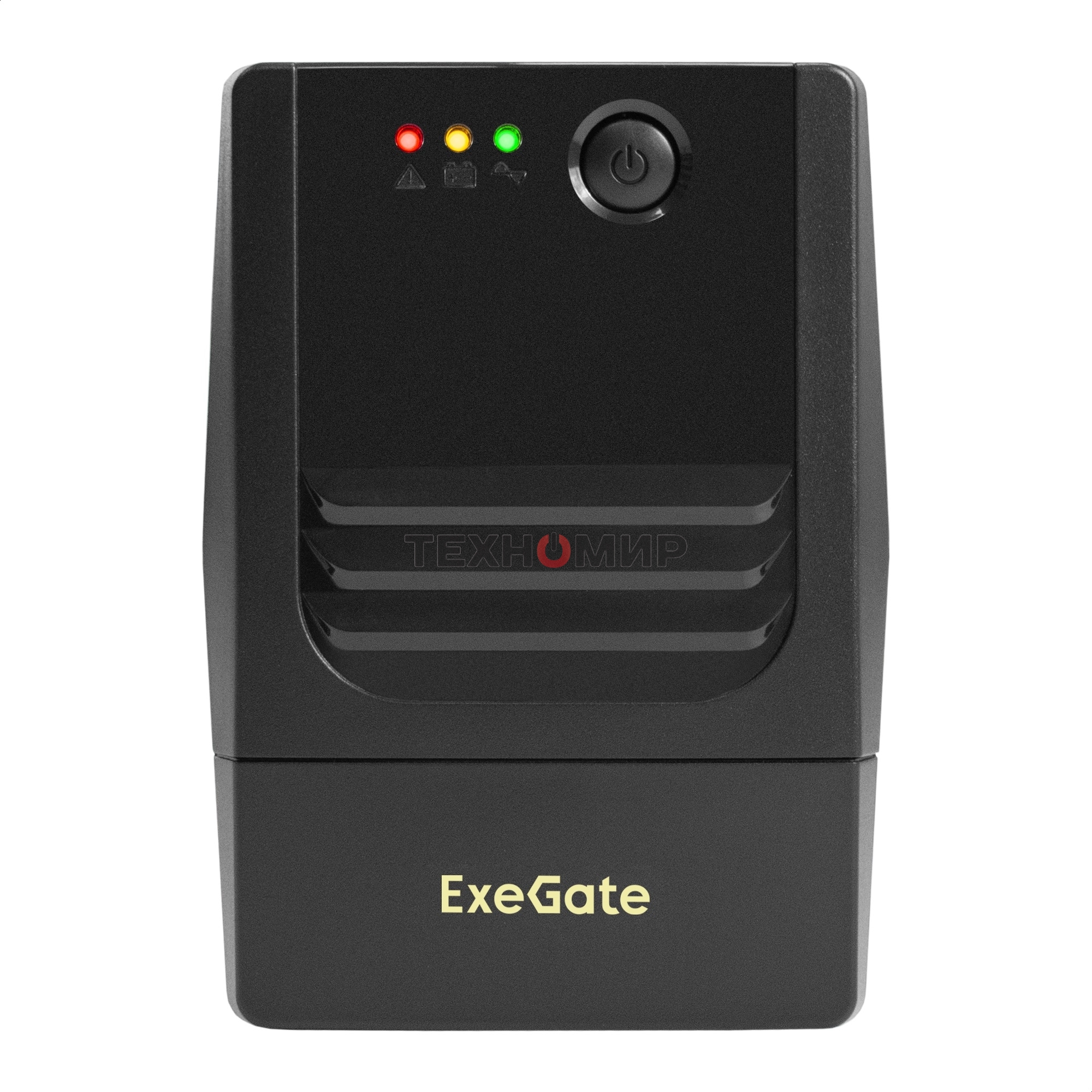 Источник бесперебойного питания ExeGate Power NB-600.LED.AVR.4C13 (600VA/360W, LED, AVR, 4*C13, батарея 12V 7.2Ah, Black)