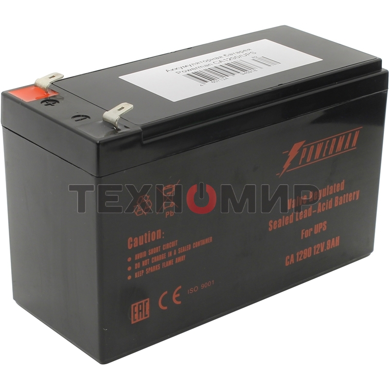 Батарея для ИБП Powerman Battery 12V/9AH CA1290