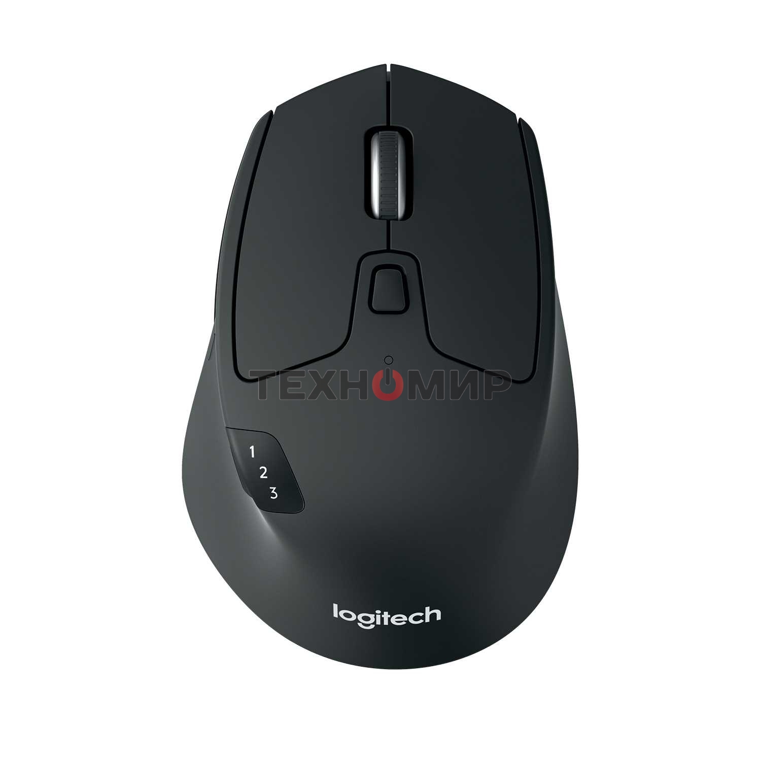 Мышь беспроводная Logitech M720 Triathlon черный, 1000 dpi, радиоканал, Bluetooth, USB, кнопки - 8