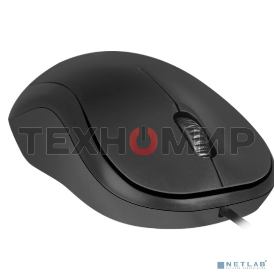 Мышь проводная Defender Patch MS-759 черный, 1000 dpi, USB, кнопки - 3