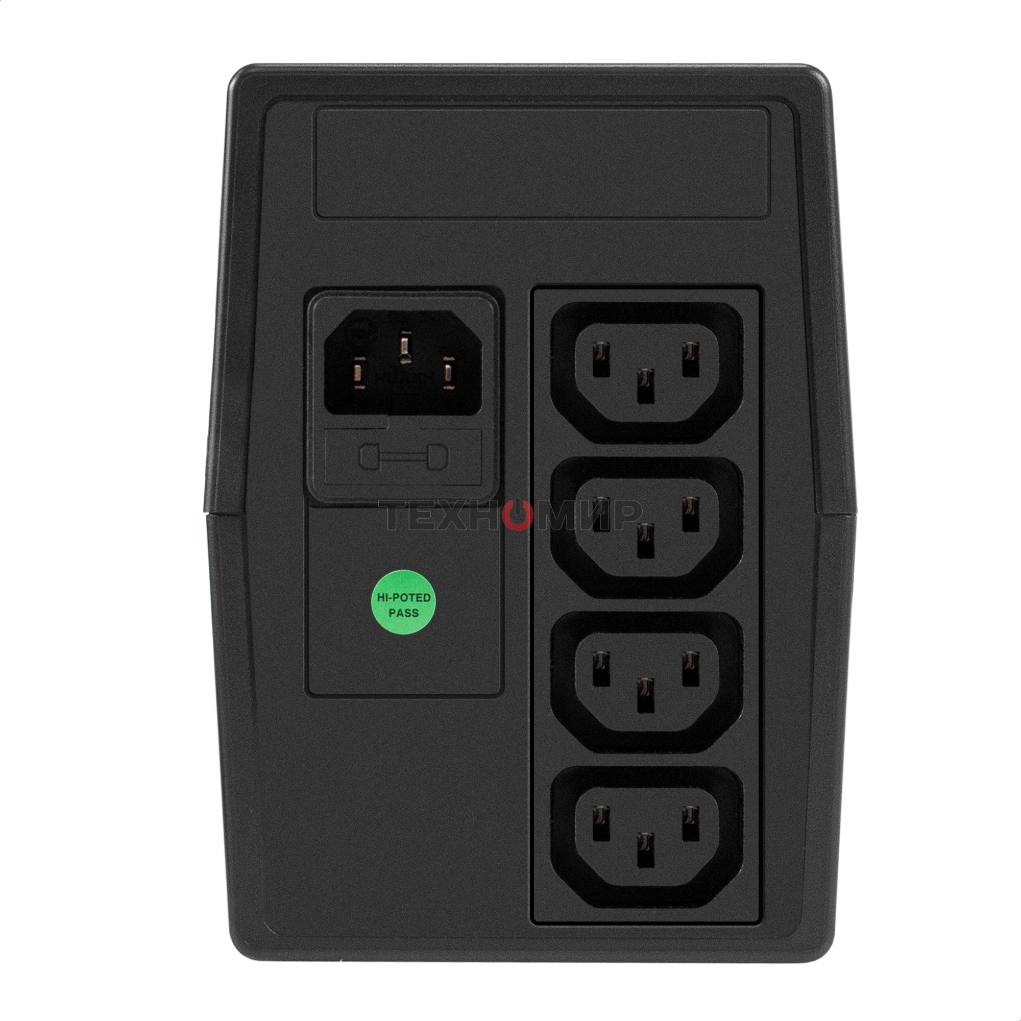 Источник бесперебойного питания ExeGate Power NB-600.LED.AVR.4C13 (600VA/360W, LED, AVR, 4*C13, батарея 12V 7.2Ah, Black)