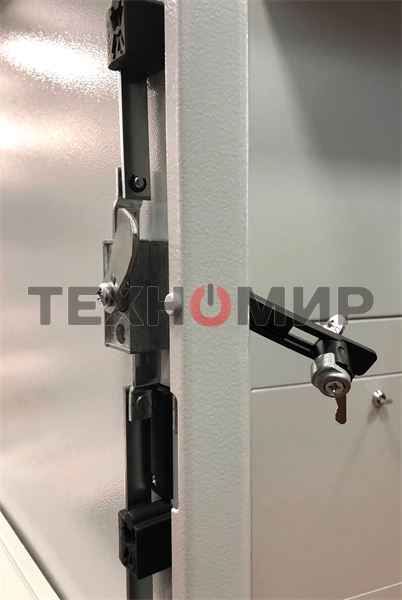 Шкаф настенный ЦМО ШТВ-Н-6.6.3-4ААА 6U 600x330 мм пер. дв. стал. лист несъемные бок. пан. 57 кг серый