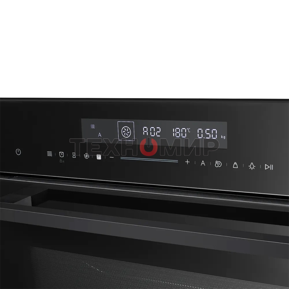 Встраиваемый духовой шкаф Kuppersberg HK 616 Black ШхВхГ: 59.5х59.6х56.5 см, 72 л, гидролизная очистка, черный