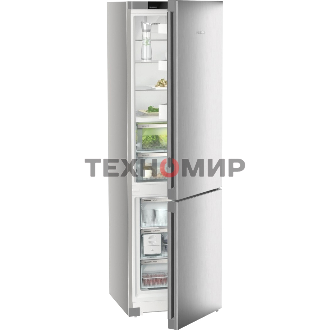 Холодильник Liebherr CBNsfc 572i-22 001 серебристый двухкамерный 172/94л морозилка снизу, No Frost