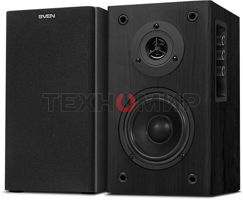 Акустическая система Sven SPS-614 2.0 (2x20W, Bluetooth, дерево, black)