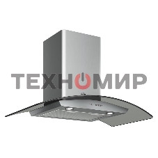 Вытяжка каминная Elikor Аметист 90Н-650-К3Д серебристый, 90 см, 650 куб. м/ч, 54 дБ