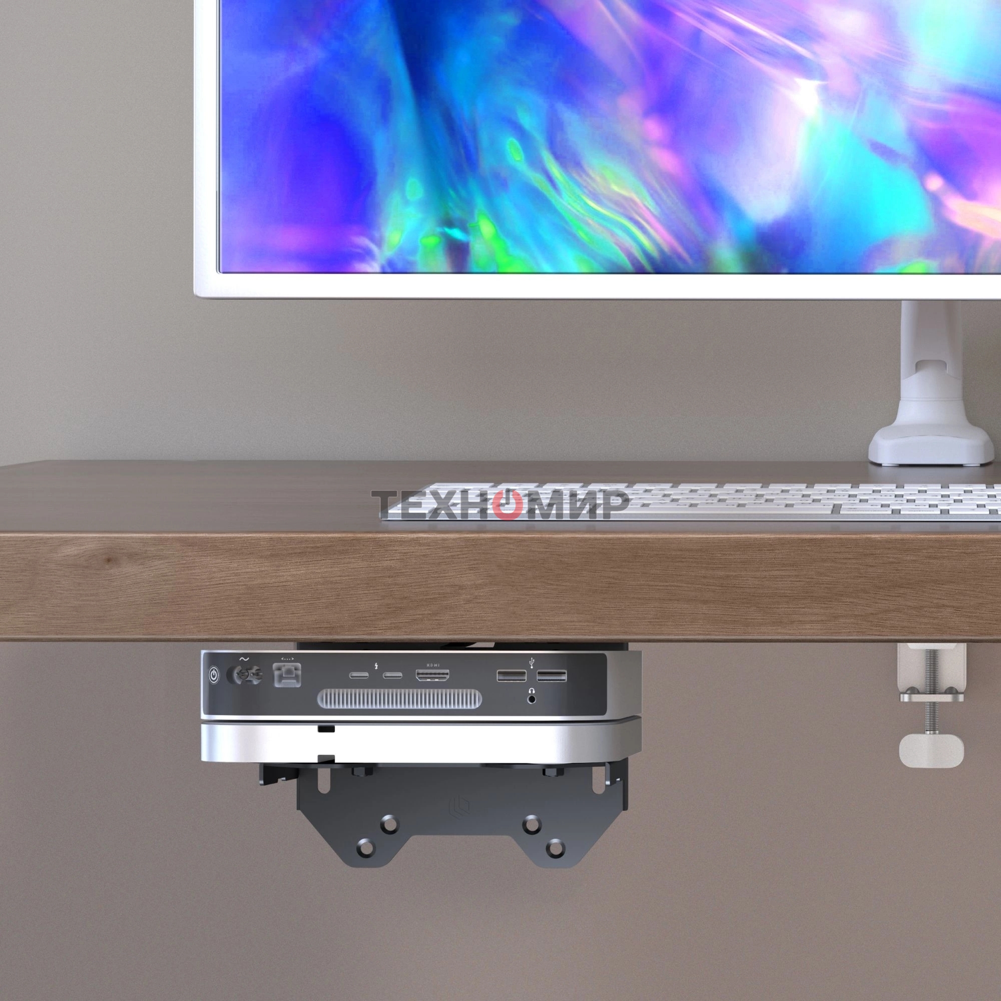 Кронштейн ONKRON A2N для mini PC, черный