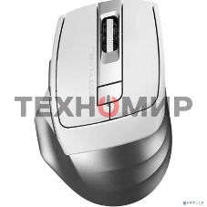 Мышь беспроводная A4Tech Fstyler FB35S белый/серый, 2000 dpi, радиоканал, Bluetooth, USB, кнопки - 5