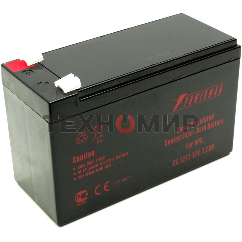 Батарея для ИБП Powerman Battery 12V/7,2AH CA1272