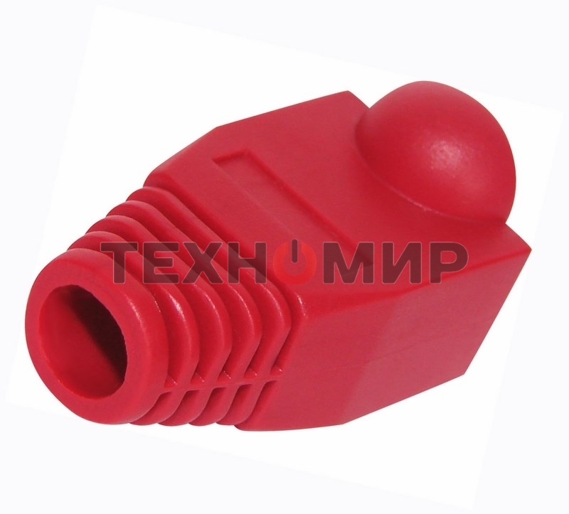 Изолирующий колпачок Rexant для разъемов RJ-45, красный