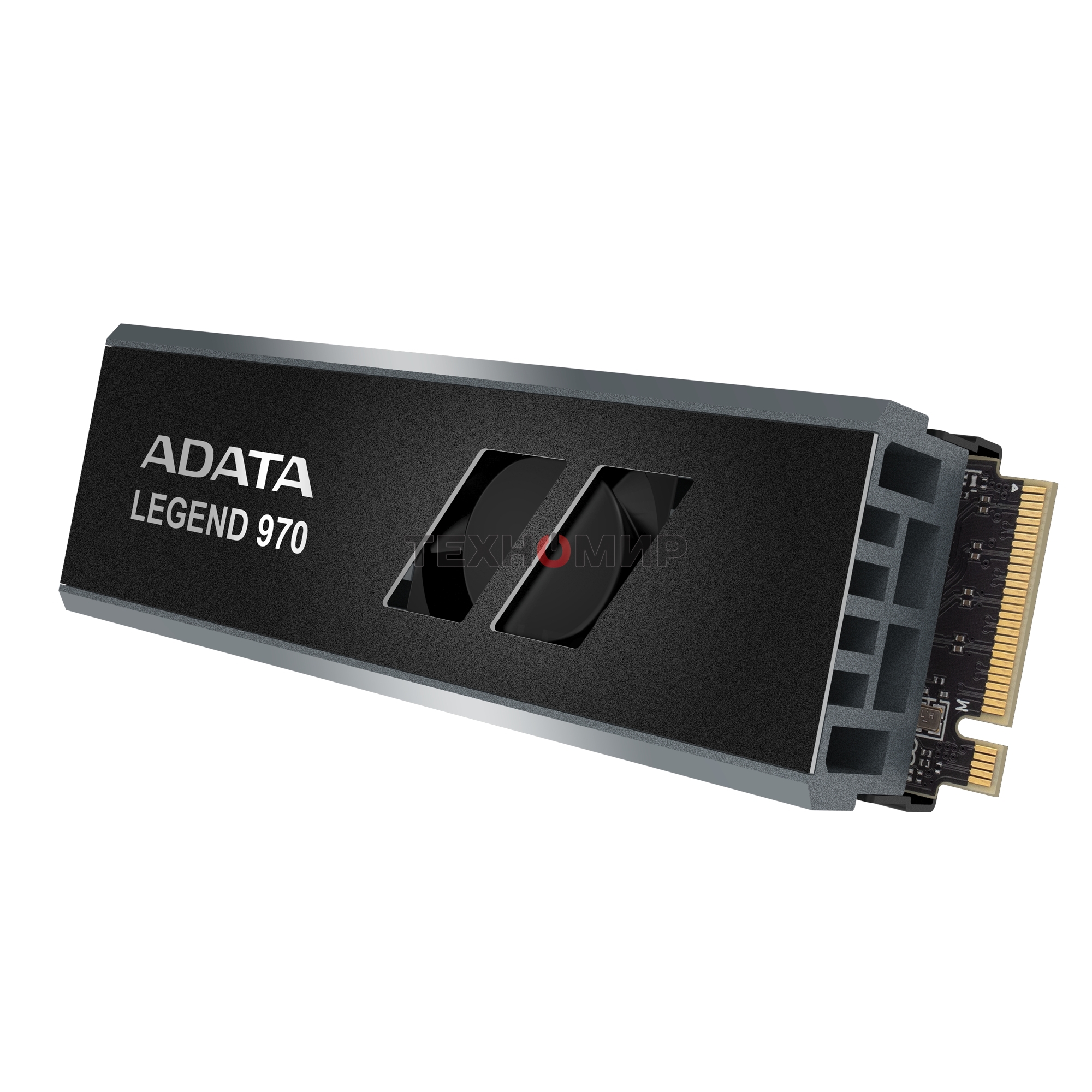 Накопитель SSD ADATA LEGEND 970, 2Tb, PCIe 5.0 x4, M.2 2280, NVMe, R/W 10000/10000, с радиатором