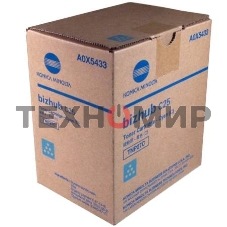 Тонер-картридж Konica-Minolta bizhub C25 синий TNP-27C