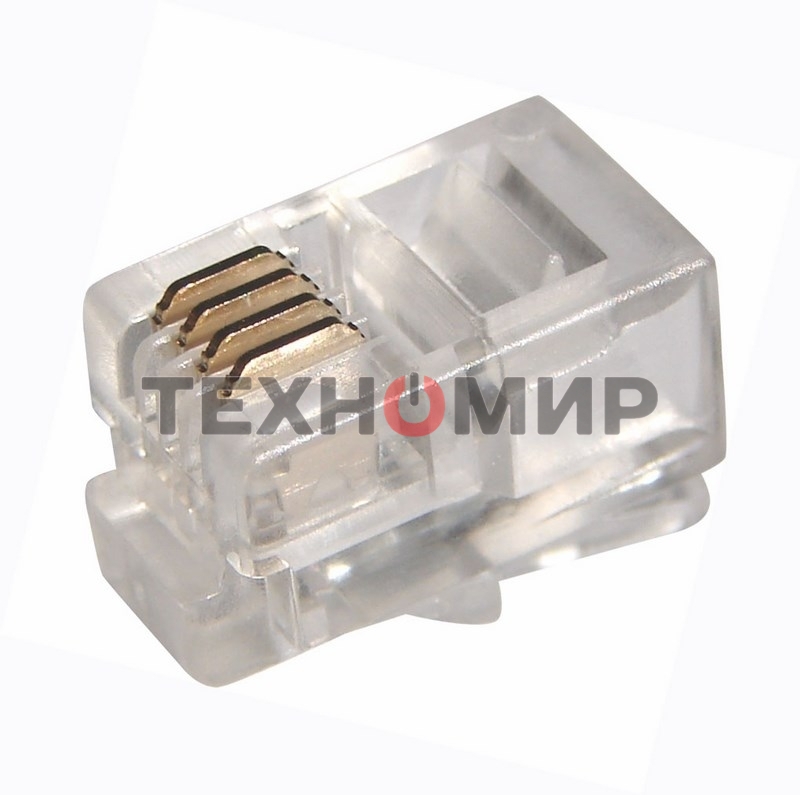 Телефонный разъем PROconnect RJ-9 (4P4C)