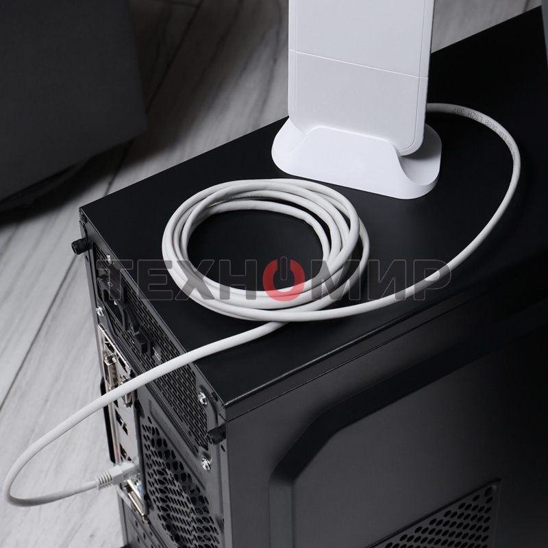 Пaтч-корд U/UTP Rexant, cat.5e, RJ45-RJ45, неэкранированный, LSZH серый, 3м