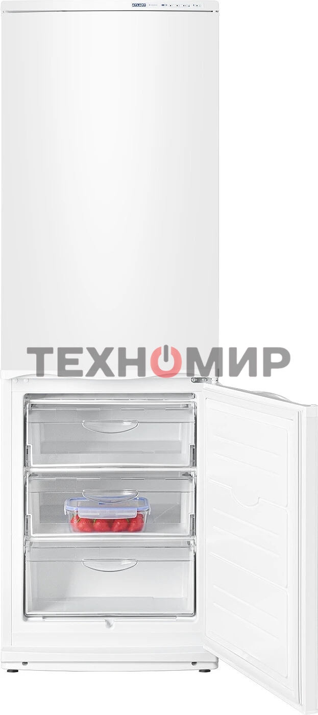 Холодильник Atlant ХМ-6021-031 белый двухкамерный 225/101л морозилка снизу