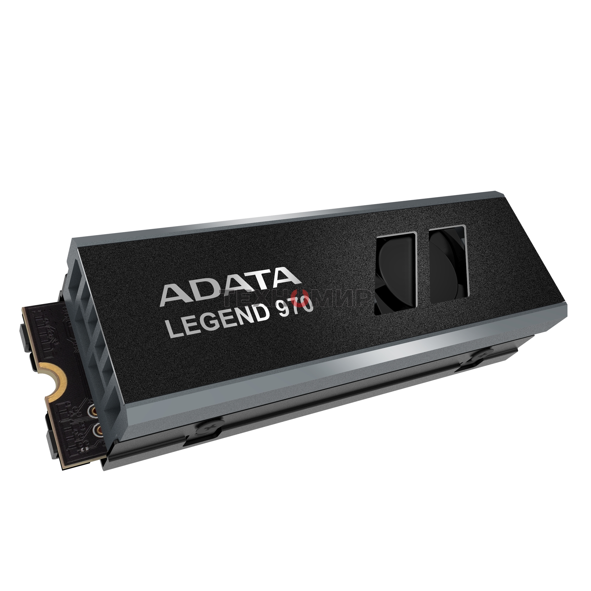 Накопитель SSD ADATA LEGEND 970, 2Tb, PCIe 5.0 x4, M.2 2280, NVMe, R/W 10000/10000, с радиатором