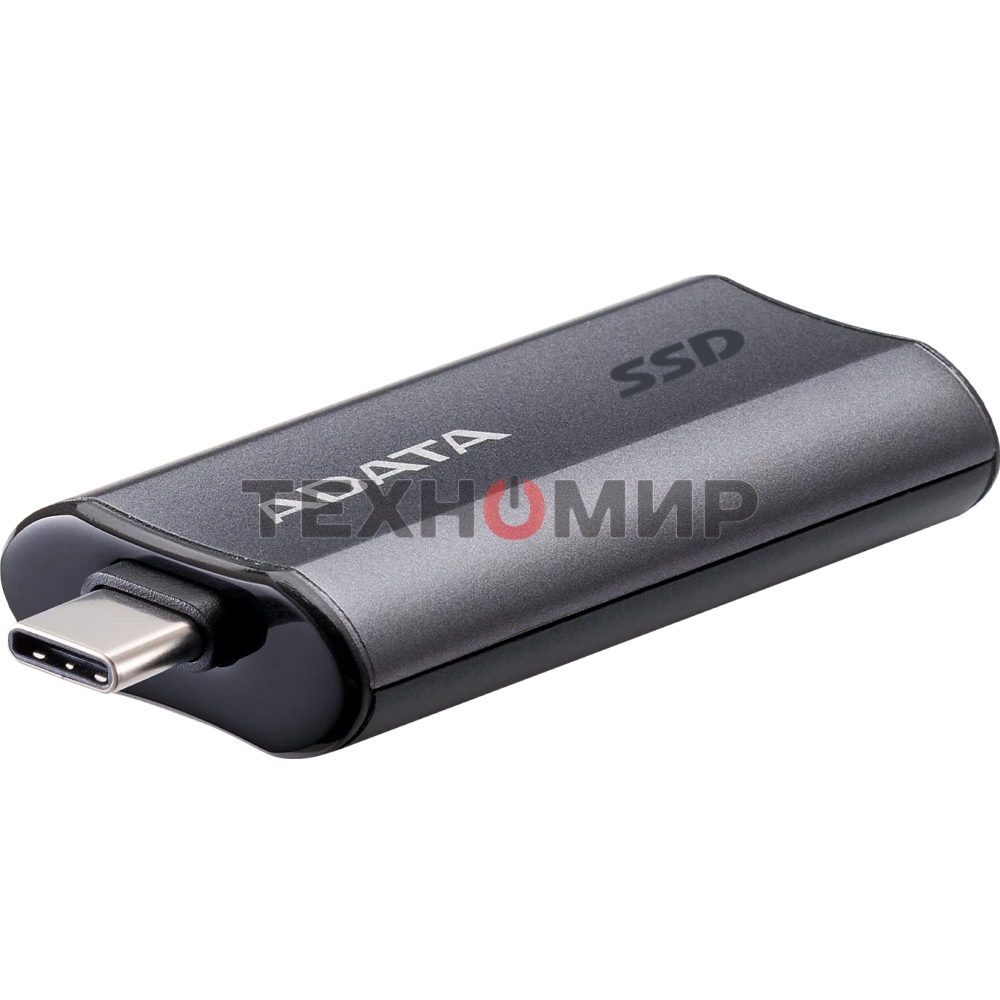 Внешний SSD ADATA SC750, 500Gb, USB 3.2 Gen 2 Type-C, R/W 1050/1000, черный