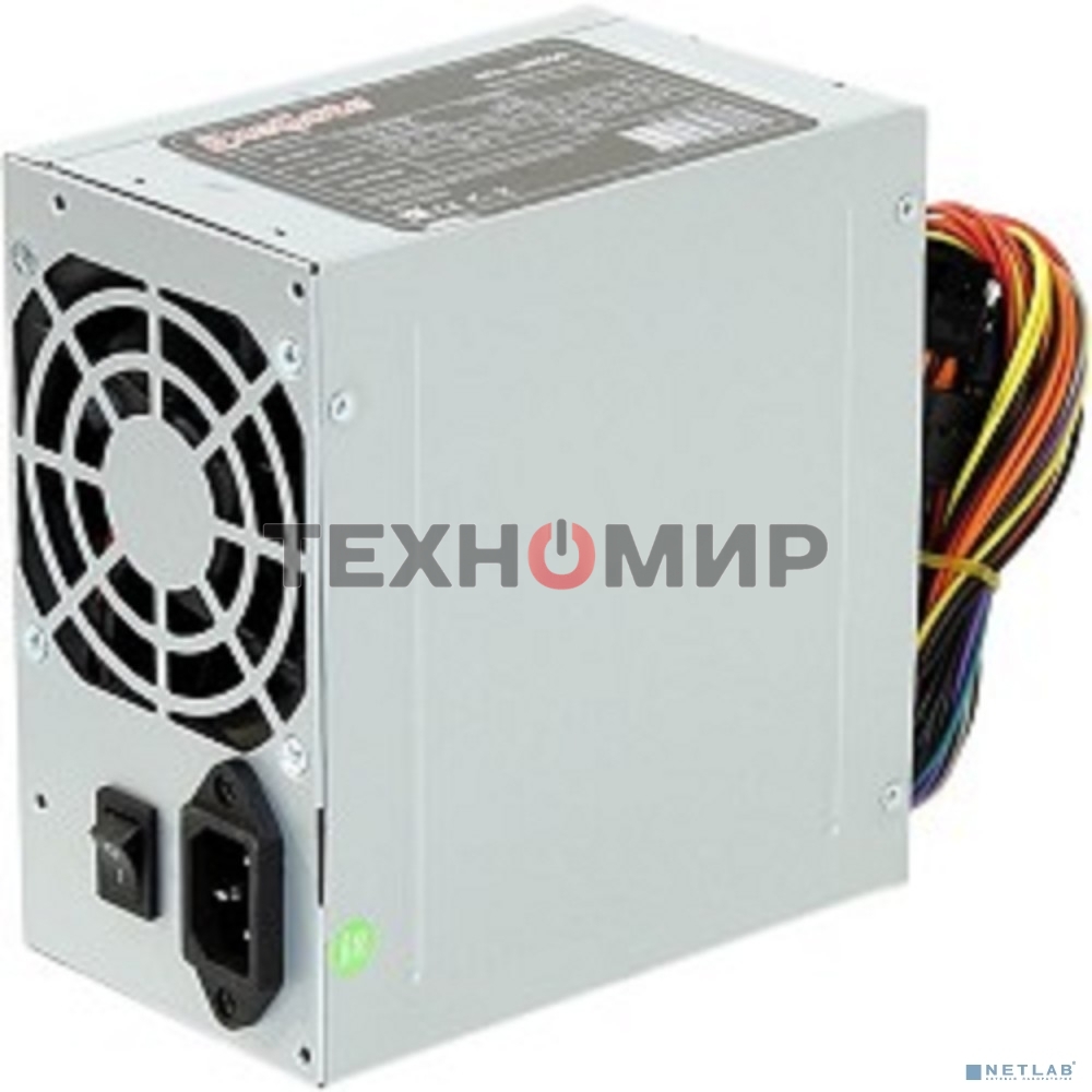 Блок питания ExeGate UN350 (EX244552RUS), 350Вт, 80мм, серебряный