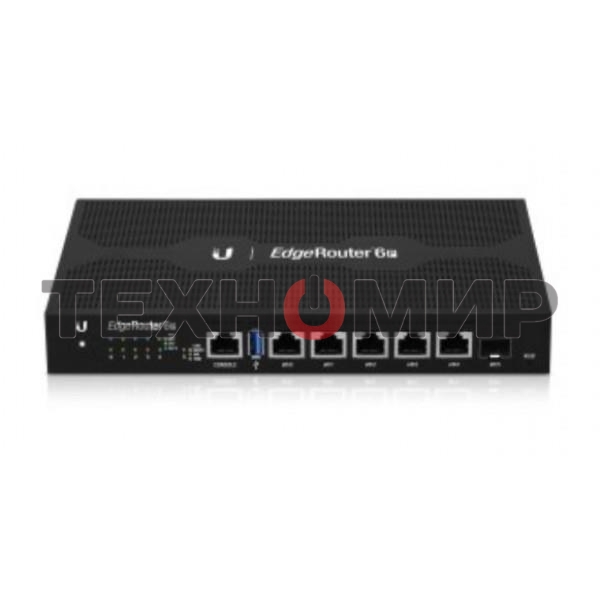 Маршрутизатор 5P 1000M 1SFP ER-6P Ubiquiti