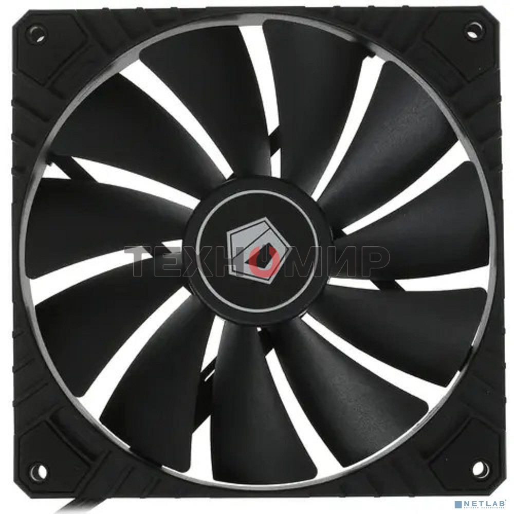 Вентилятор для корпуса ID-Cooling WF-14025-XT BLACK черный, 140 мм, 1600 об/мин, 32.6 дБ, 4 pin