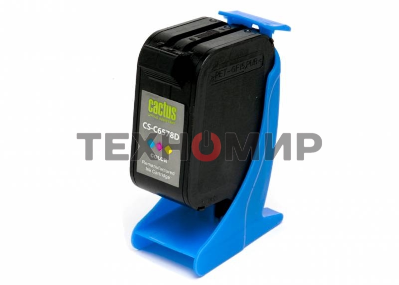 Картридж струйный Cactus CS-C6578D №78 голубой/пурпурный/желтый (19мл) для HP DJ 900/1220C/PS P000/P1100