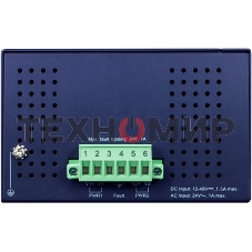 Коммутатор PLANET IGS-4215-16T2S IP30 Industrial L2/L4 16-Port 10/100/1000T + 2-Port 100/1000X SFP Managed Switch (-40~75 degrees C, dual redundant power input on 12~48VDC/24VAC terminal block)