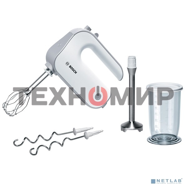 Миксер ручной Bosch MFQ4070 500Вт белый