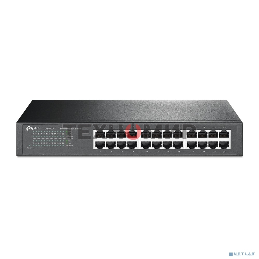 Коммутатор TP-Link TL-SG1024D Коммутатор 24-port Gigabit Switch