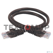 Коммутационный шнур (патч-корд) ITK, cat.5e UTP, 2м, черный