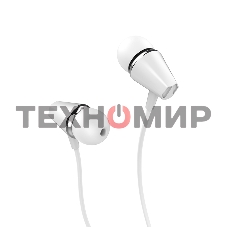 Наушники проводные Hoco M34 белый